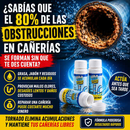 Adiós a los malos olores y atascos en tu hogar - Tornado