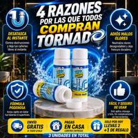 Adiós a los malos olores y atascos en tu hogar - Tornado