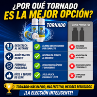 Adiós a los malos olores y atascos en tu hogar - Tornado