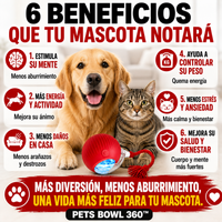 Diversión Activa para una mascota muy feliz - Pets Bowl 360