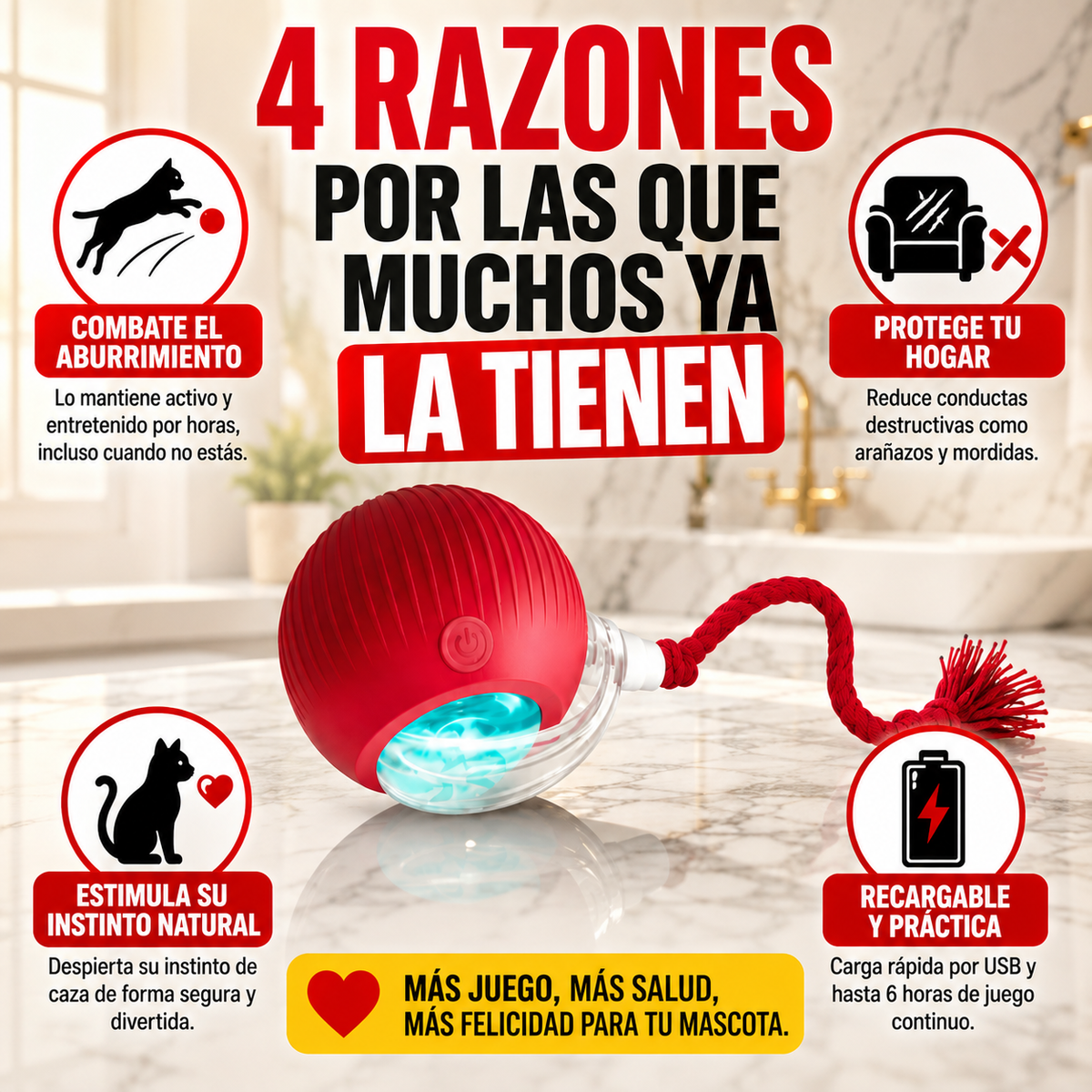 Diversión Activa para una mascota muy feliz - Pets Bowl 360
